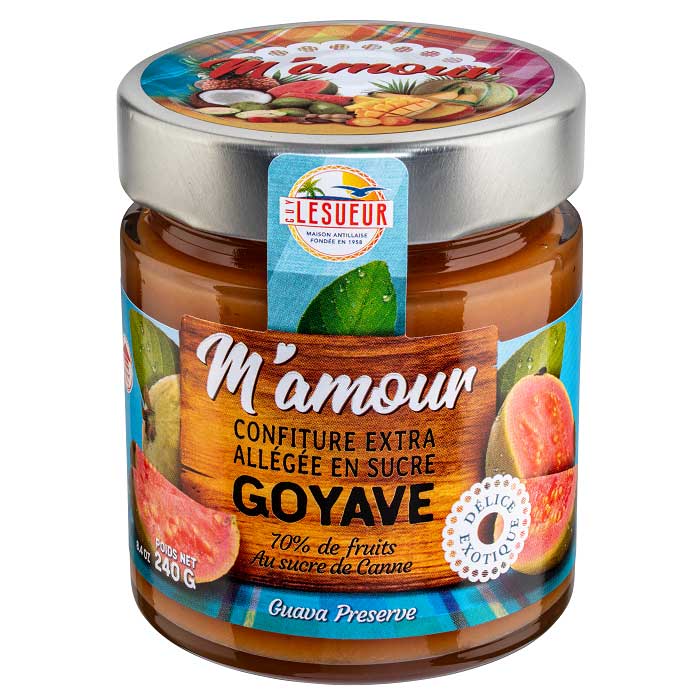 Confiture Allegee Goyave Guy Lesueur